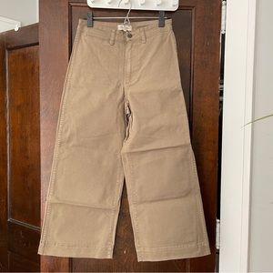Madewell Emmett Wide-Leg Crop Pants